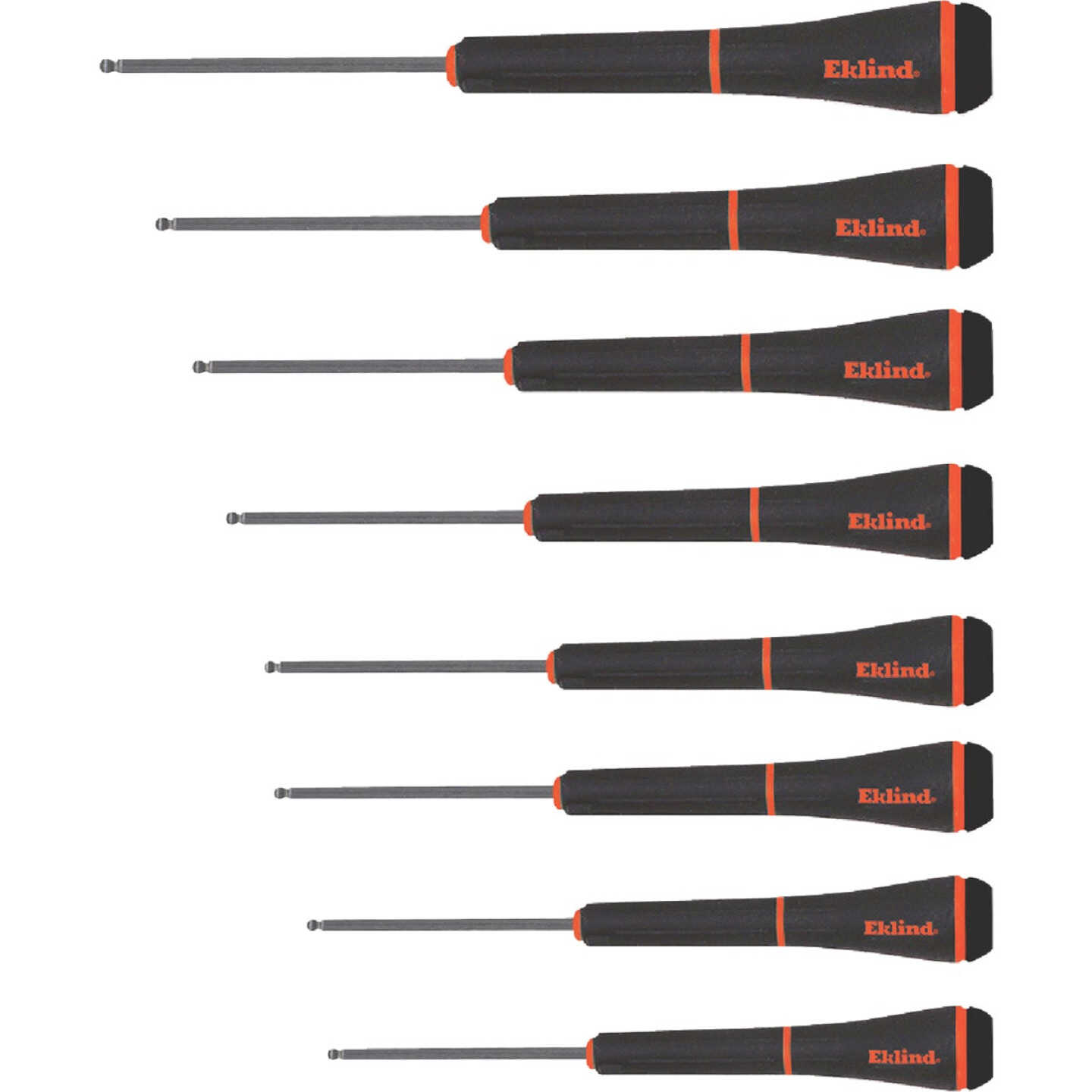 Eklind SAE Ball-End Hex Key Set, 8-Piece Image 1
