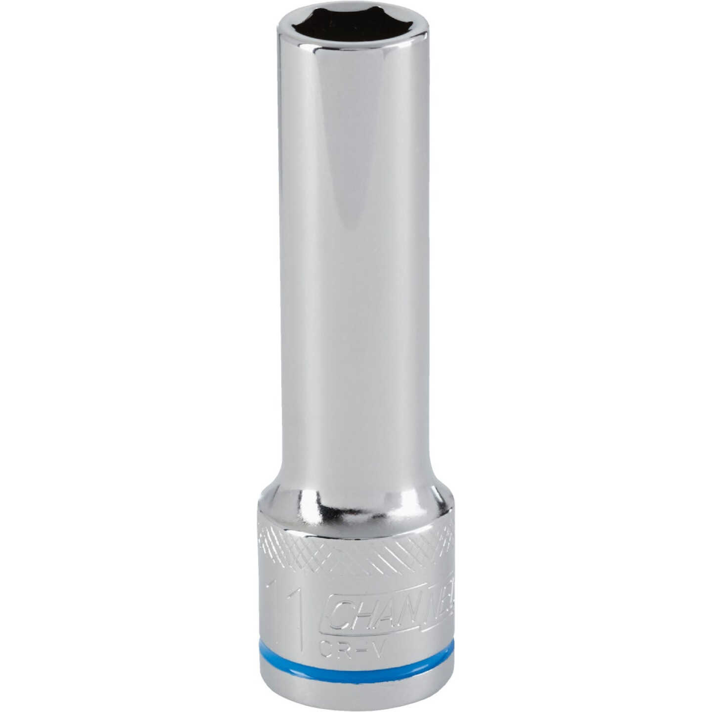 Channellock 1/2 In. Drive 11 mm 6-Point Deep Metric Socket Image 1
