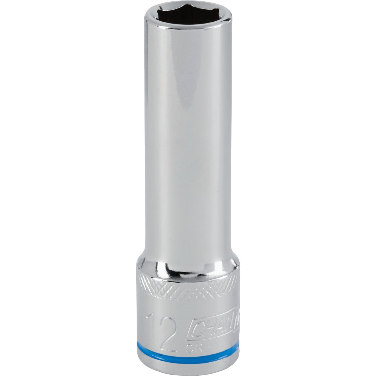 Channellock 1/2 In. Drive 12 mm 6-Point Deep Metric Socket Image 1