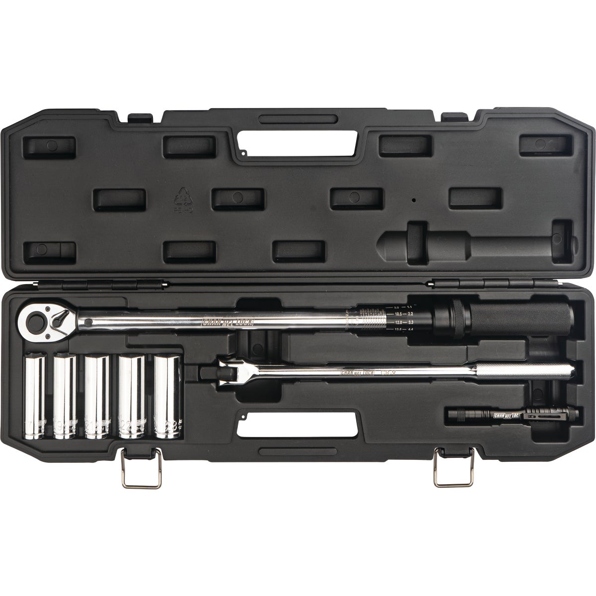 Channellock 1/2 In. Torque Wrench Tire Change Kit (8-Piece)