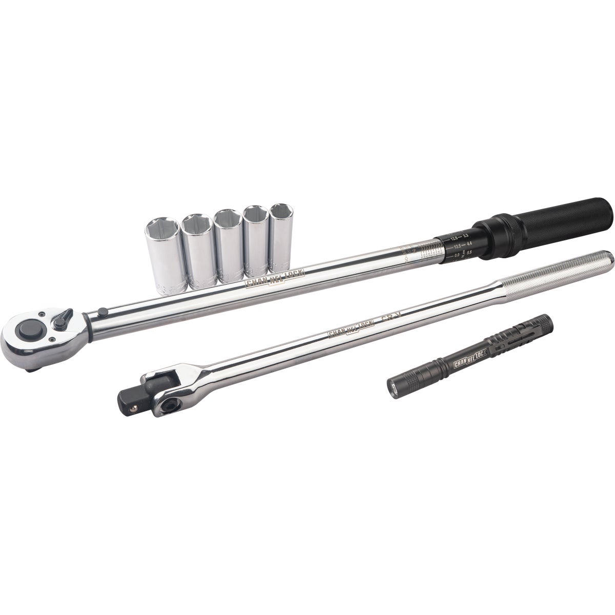 Channellock 1/2 In. Torque Wrench Tire Change Kit (8-Piece) Image 5