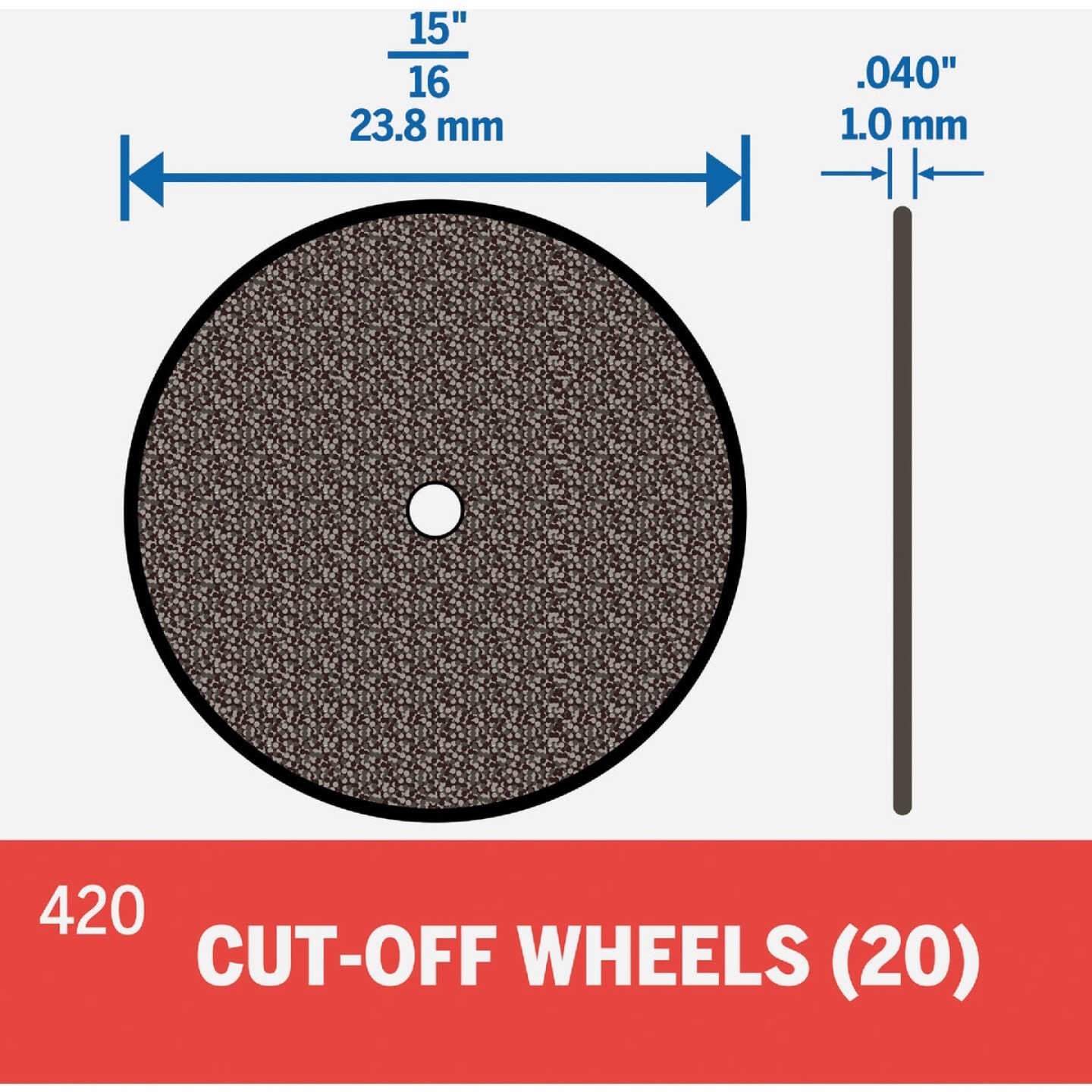 Dremel 15/16 In. Cut-Off Wheel Image 3