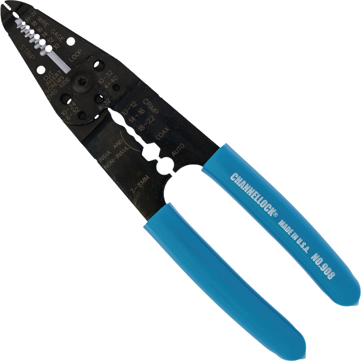 Channellock 8 In. Wire Strippers