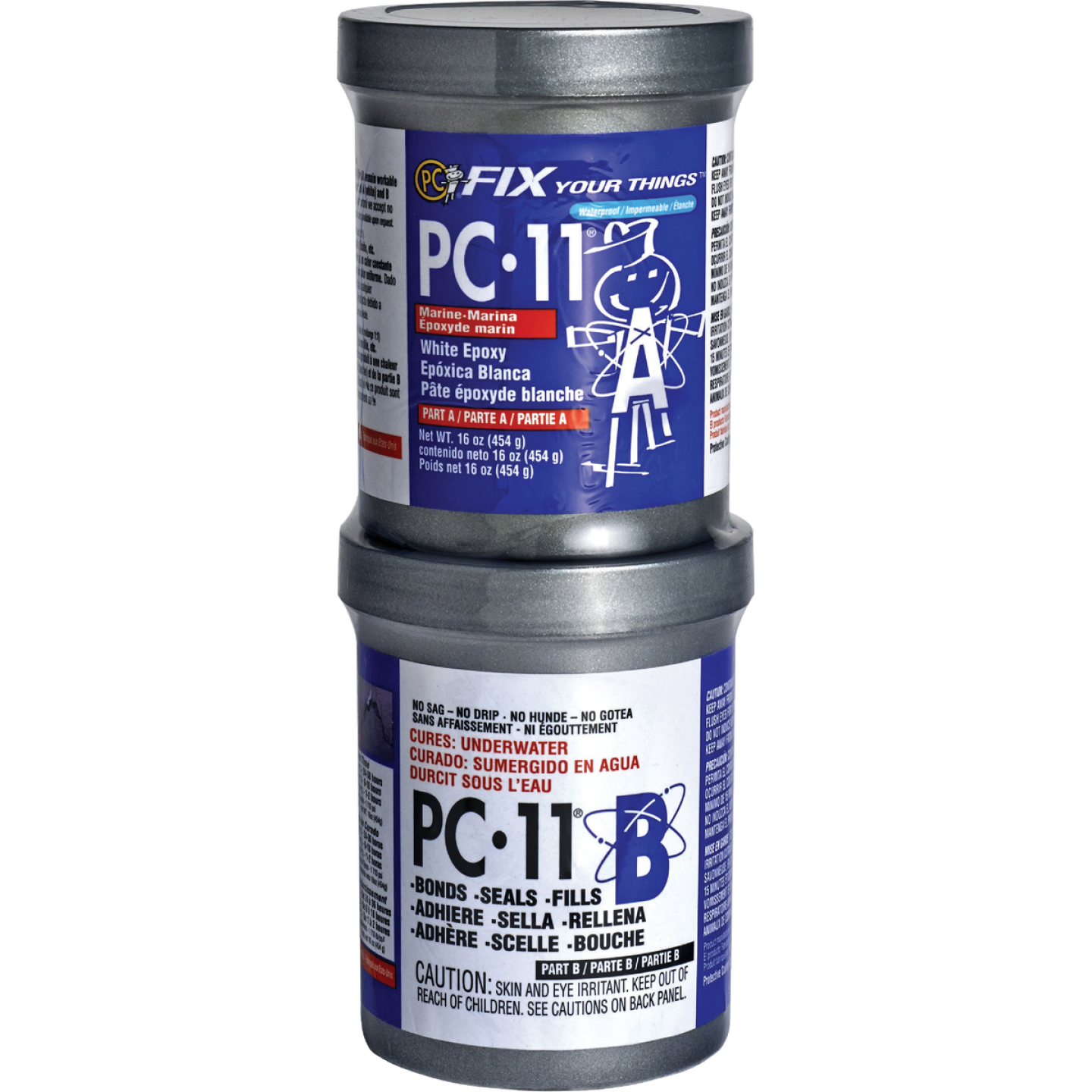PC-11 1 Lb. White Epoxy Paste Image 1