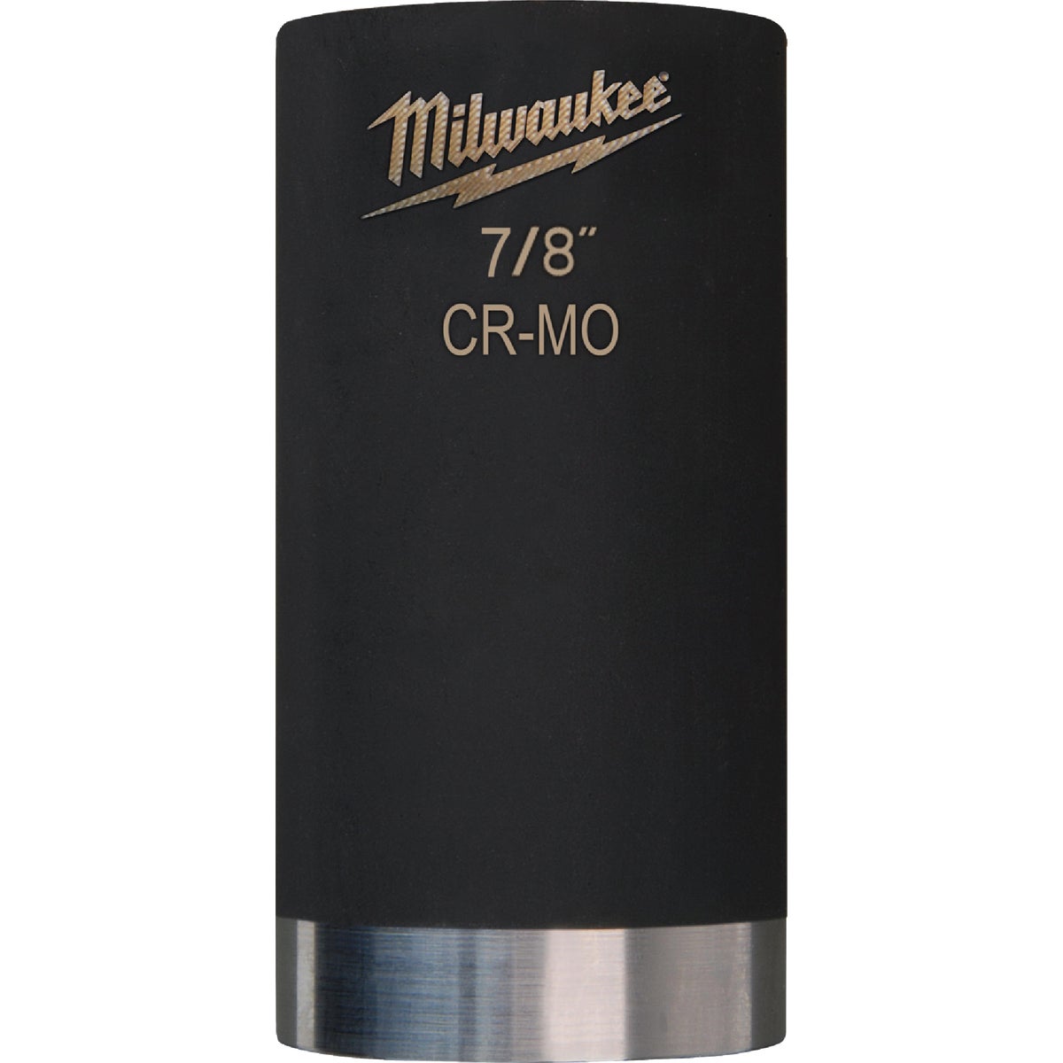 Milwaukee SHOCKWAVE 3/8 In. Drive 7/8 In. 6-Point Deep Standard Impact Socket Image 1