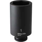 Channellock 3/8 In. Drive 1 In. 6-Point Deep Standard Impact Socket Image 1