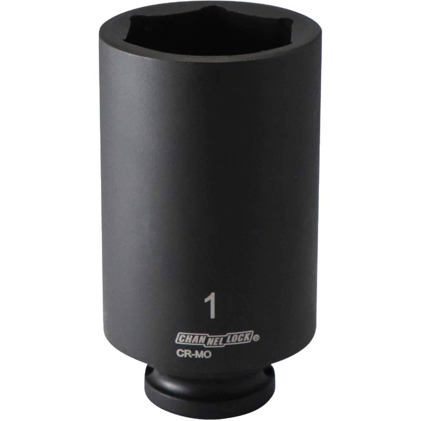 Channellock 3/8 In. Drive 1 In. 6-Point Deep Standard Impact Socket Image 1