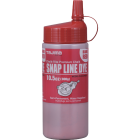 Tajima 10-1/2 Oz. Red Snap-Line Dye Chalk Line Chalk Image 1