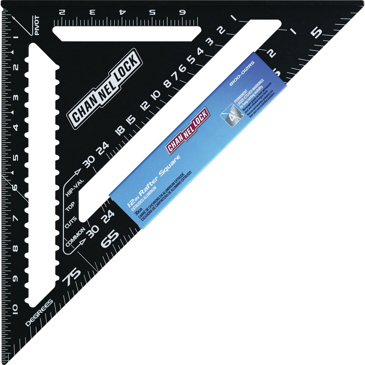 Channellock 12 In. Aluminum Rafter Square Image 7