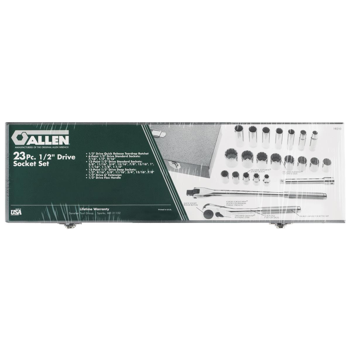 23PC 1/2" SOCKET SET