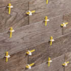 QEP LASH Yellow Wedges, Part B of Two-Part Tile Leveling System (100-Pack) Image 2