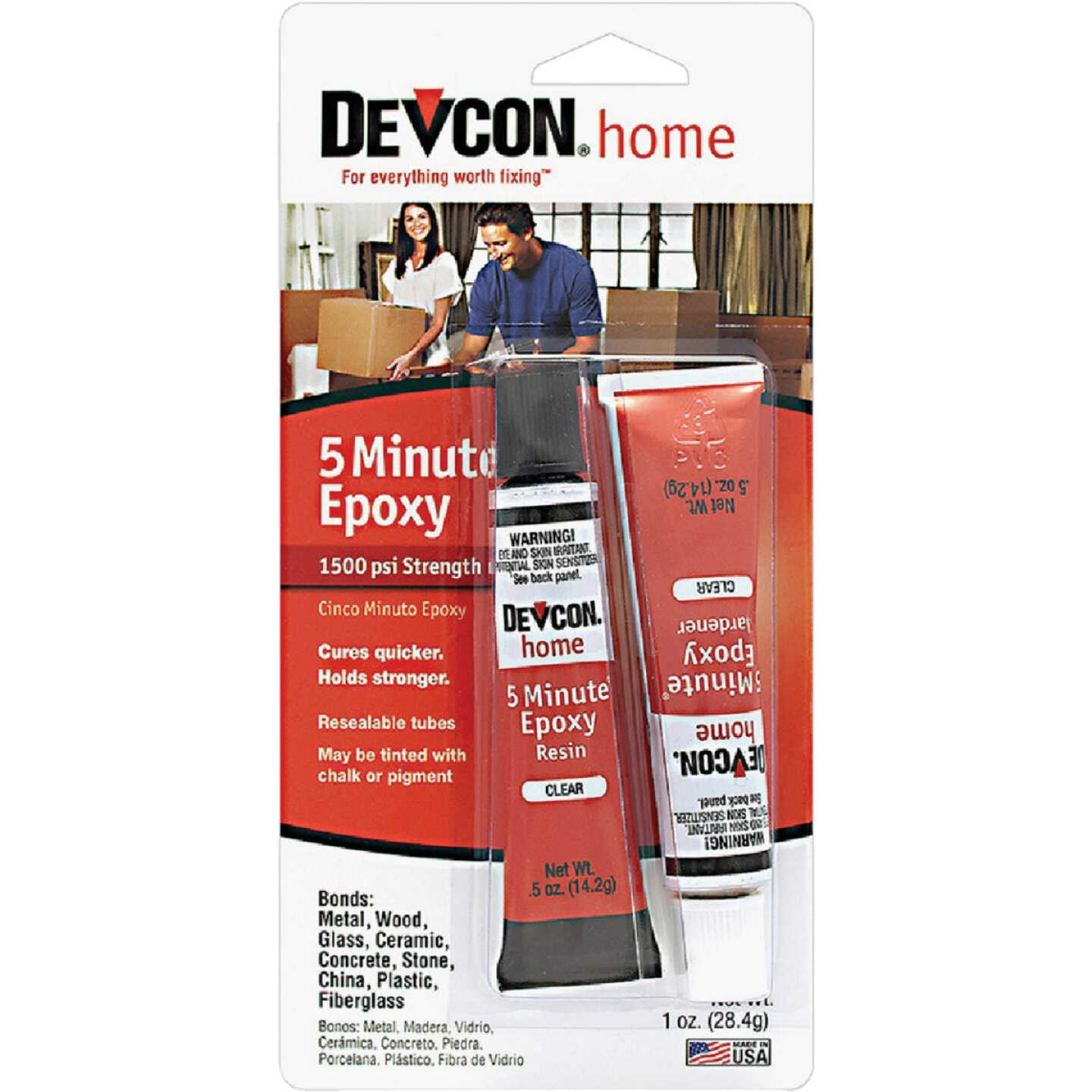 Devcon 1 Oz. 5 Minute Epoxy Image 1