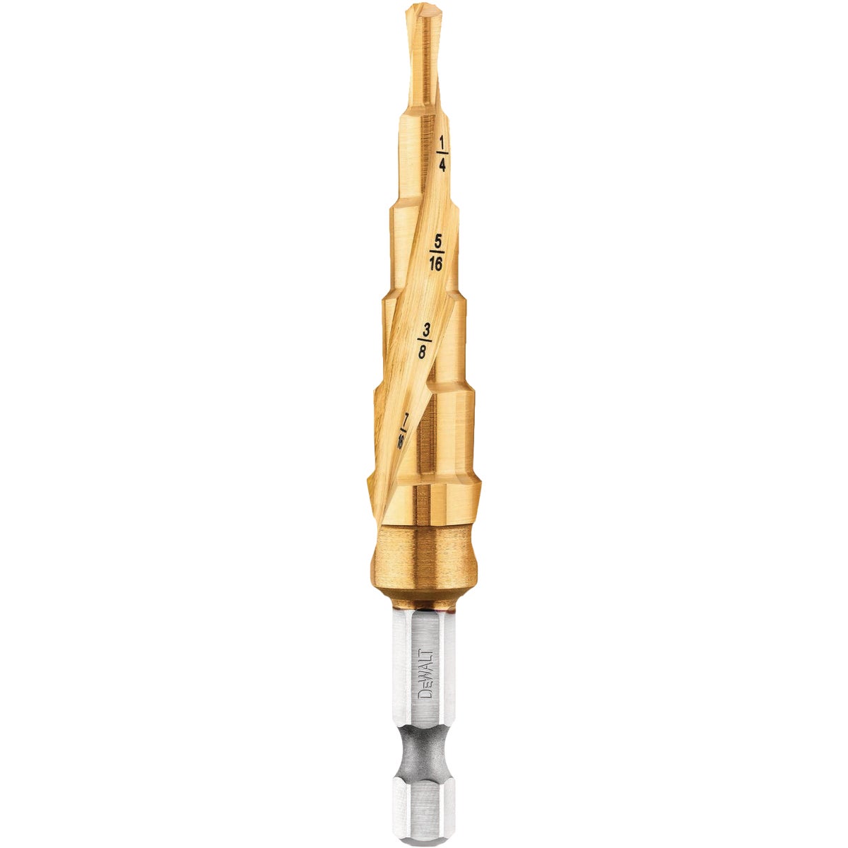 DEWALT  3/16 In. -1/2 In. Impact Ready Step Drill Bit Image 2