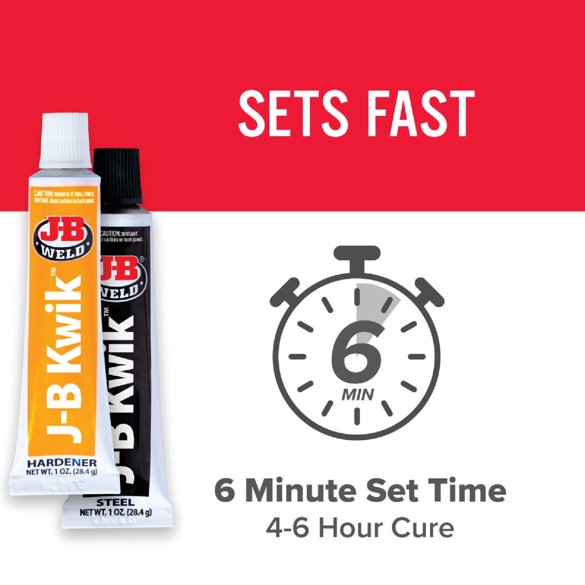 J-B Weld (2) 1 Oz. KwikWeld Epoxy Image 5