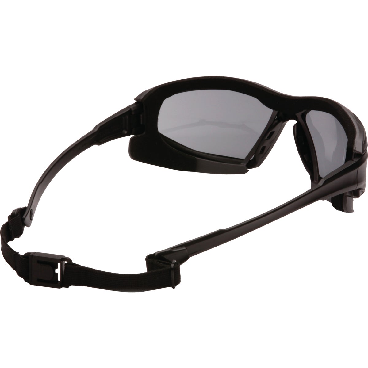 Pyramex Highlander Plus Black & Gray Frame Safety Glasses with Clear Anti-Fog Lenses Image 3