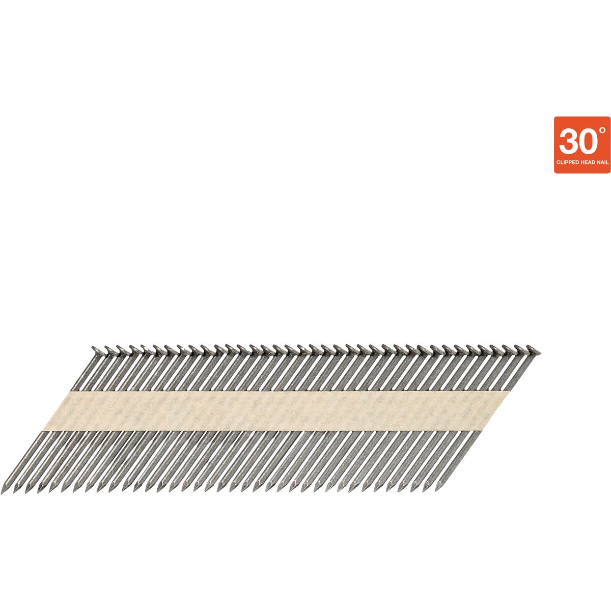 Paslode 3-1/2 In. x 0.135 In. 30 Deg. Paper Tape Roundrive Collated Framing Nails (2500-Count)