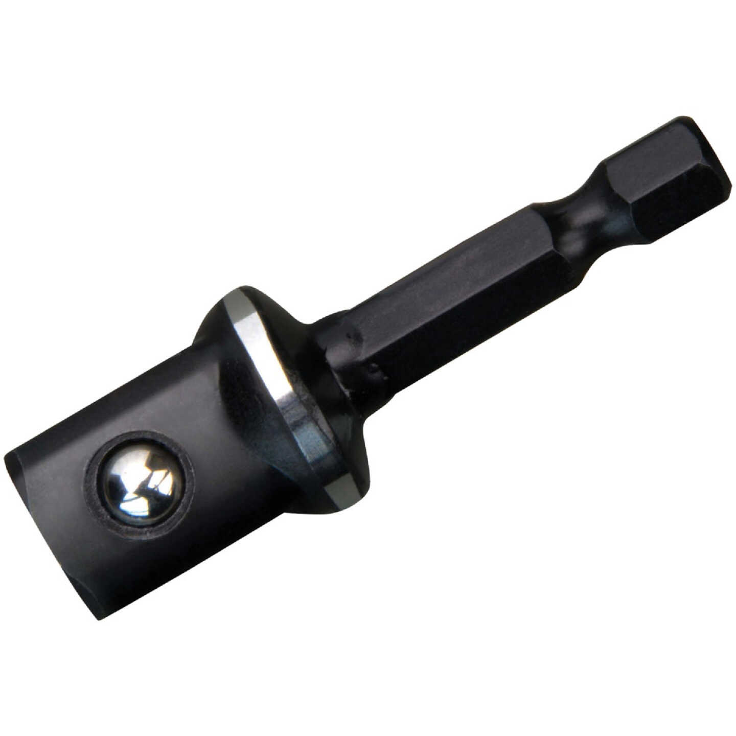 Milwaukee SHOCKWAVE 1/4 In. Hex to 1/2 In. Square Socket Adapter Image 1