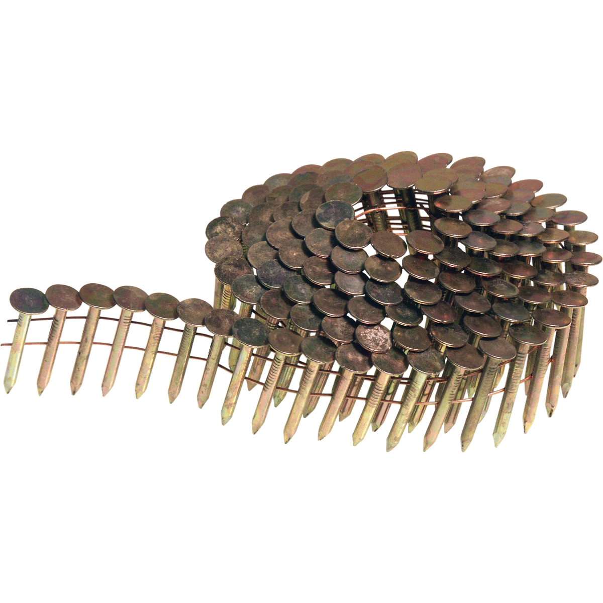 Senco 1-1/2 In. x 0.120 In. 15 Degree Wire Weld Galvanized Coil Roofing Nail (7200 Ct.) Image 1
