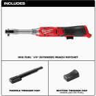 Milwaukee M12 FUEL 1/4 In. Extended Reach Ratchet Image 4