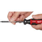 Milwaukee #1 x 3 In. Square Recess Cushion Grip Screwdriver (USA) Image 4