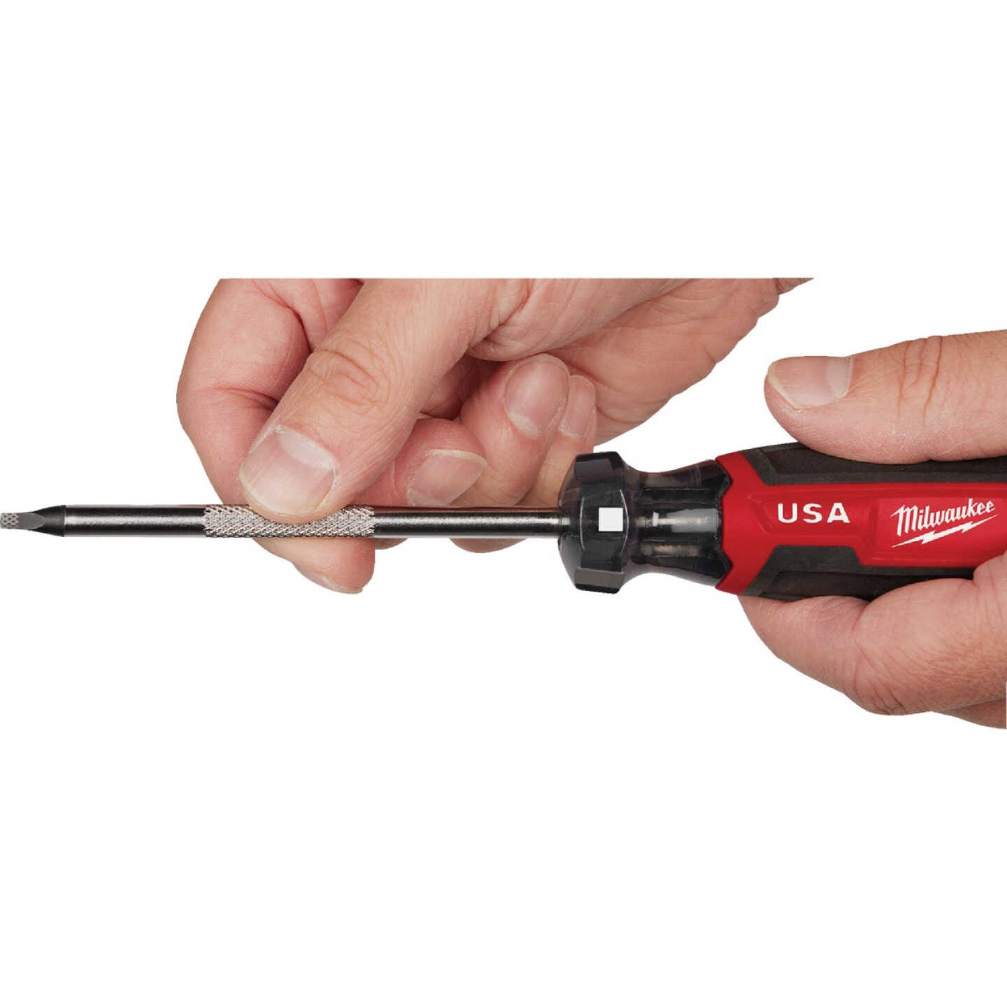Milwaukee #1 x 3 In. Square Recess Cushion Grip Screwdriver (USA) Image 4