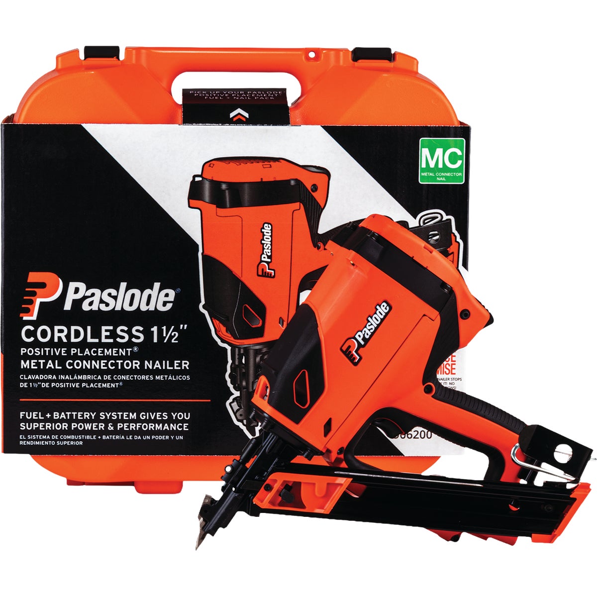 Paslode 3 In. x 0.120 In. 30 Deg. Paper Tape Smooth Shank Roundrive Brite Collated Framing Nails (1000-Count) with Fuel Cell