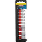 Channellock SAE 3/8 In. Drive 12-Point Shallow Socket Set (9-Piece) Image 7