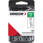 Arrow 1/8 In. x 1/4 In. Aluminum Rivet (100-Count) Image 1