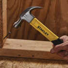 Stanley 16 Oz. Smooth-Face Curved Claw Hammer with Fiberglass Handle Image 2