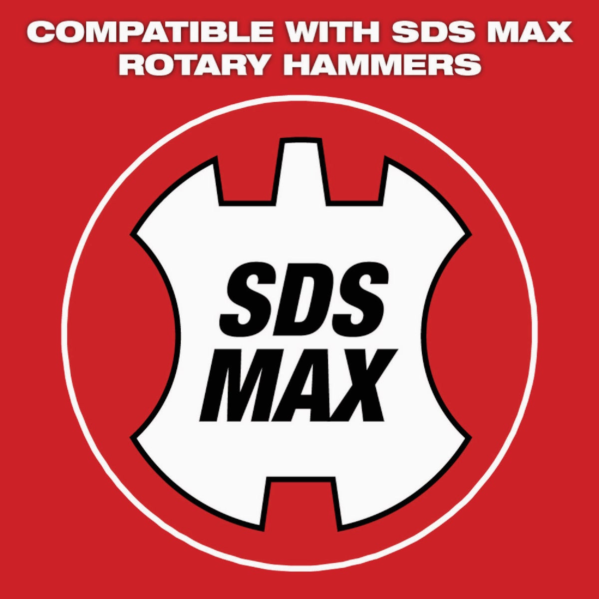 Milwaukee SLEDGE SDS-MAX 2 In. x 15 In. Tile Chisel Image 3
