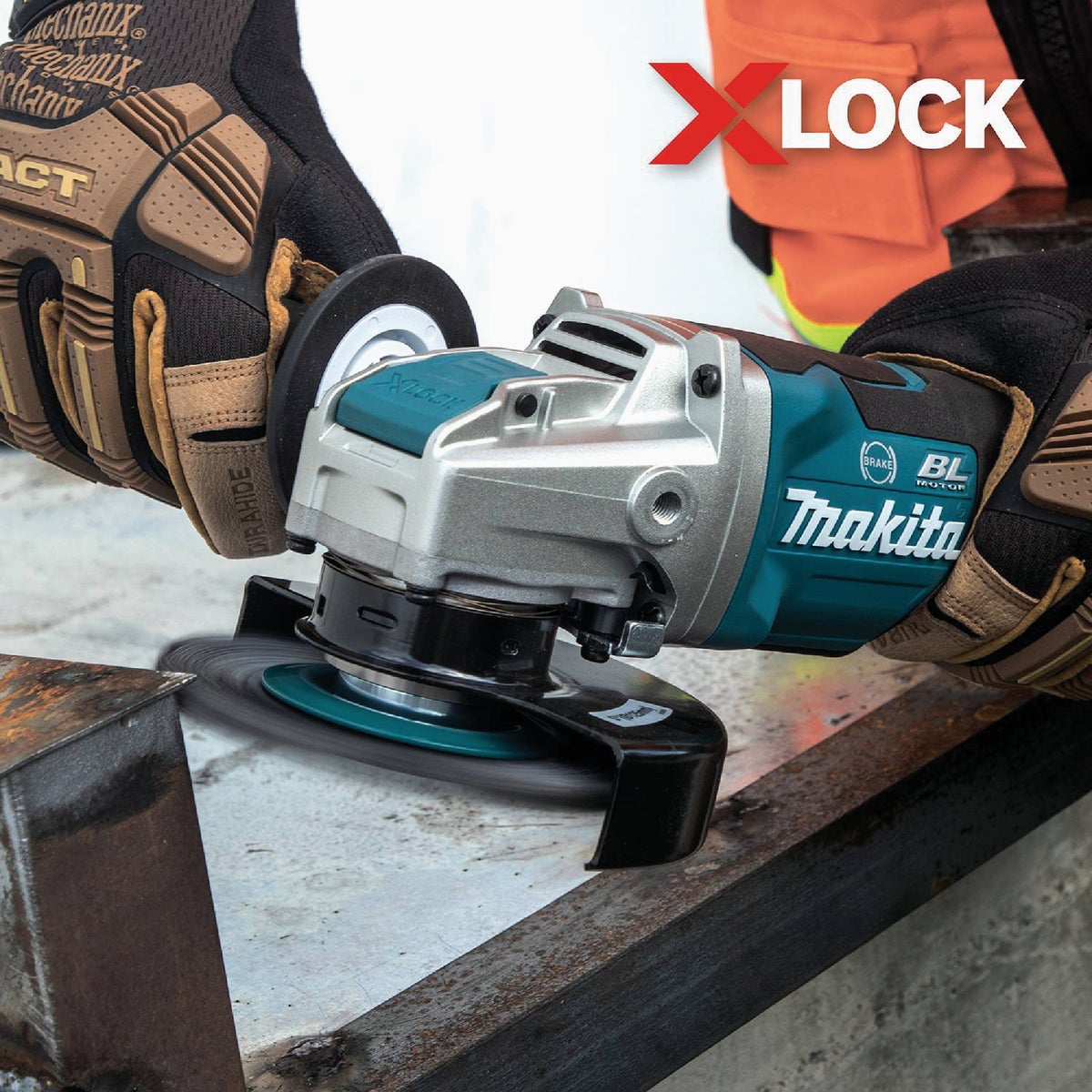 Makita X-LOCK 4-1/2 In. Full Cable Knotted Twist Carbon Steel Angle Grinder Wire Wheel Image 6