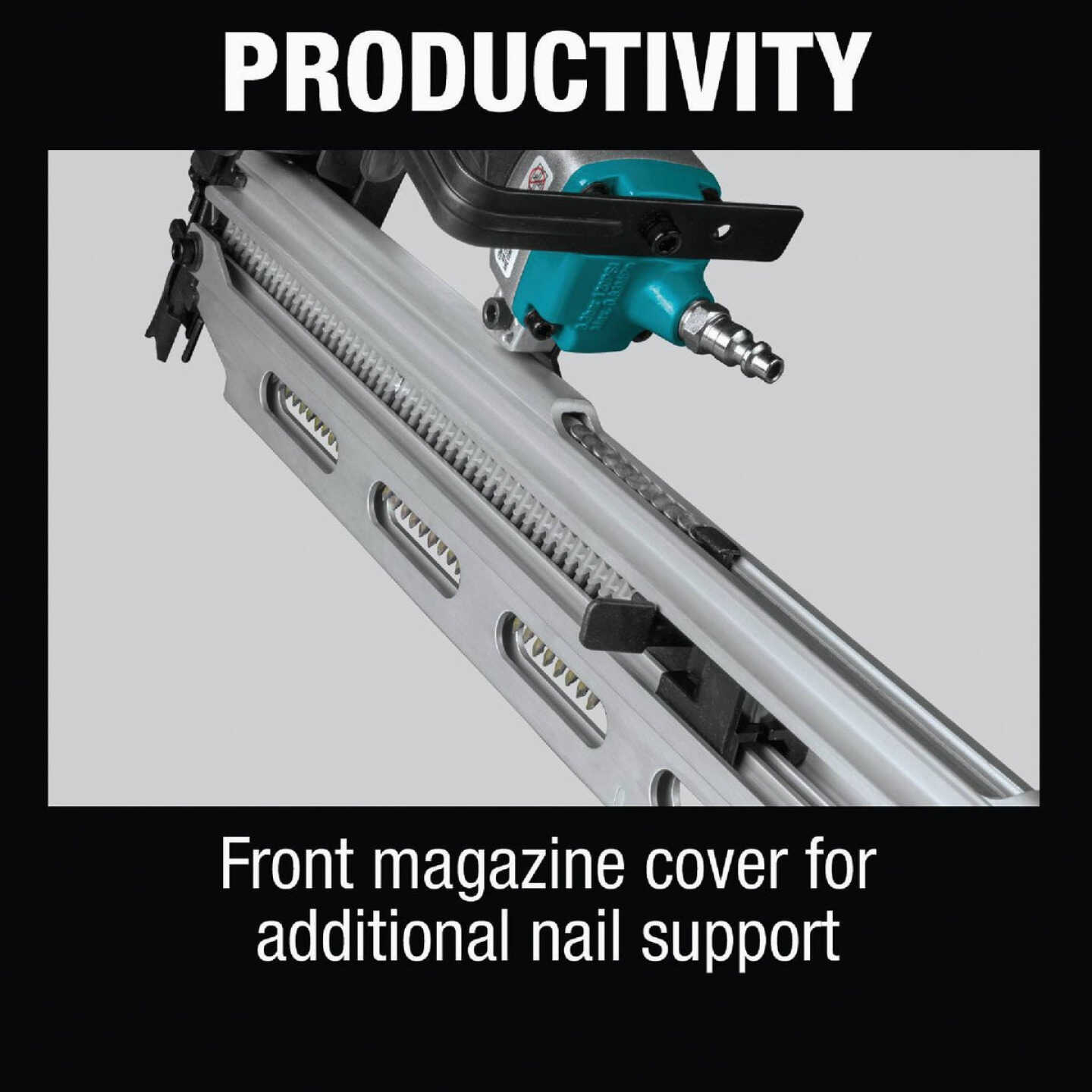 Makita 21 Degree 3-1/2 In. Plastic Collated Framing Nailer Image 11