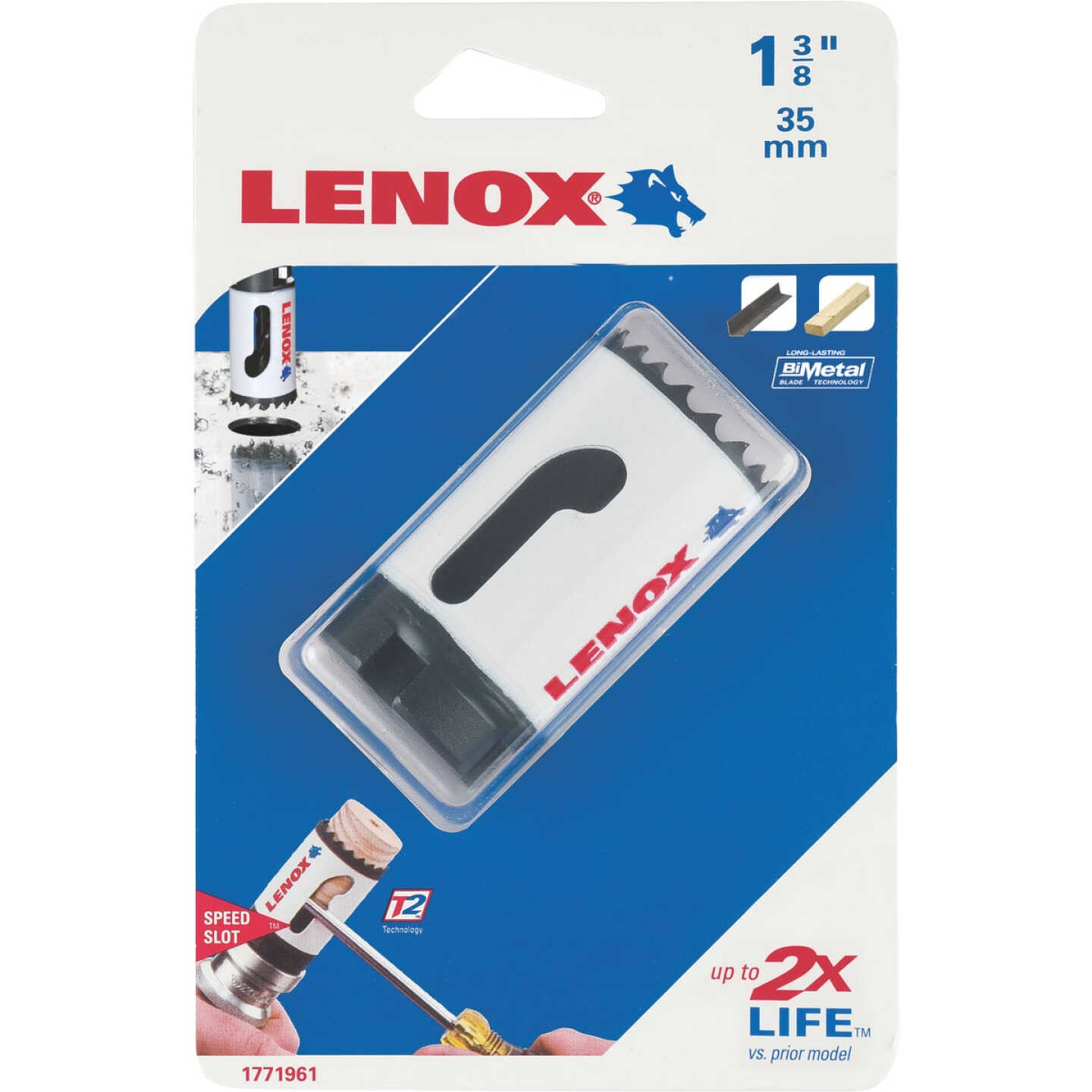 Lenox Speed Slot 1-3/8 In. Bi-Metal Hole Saw Image 2