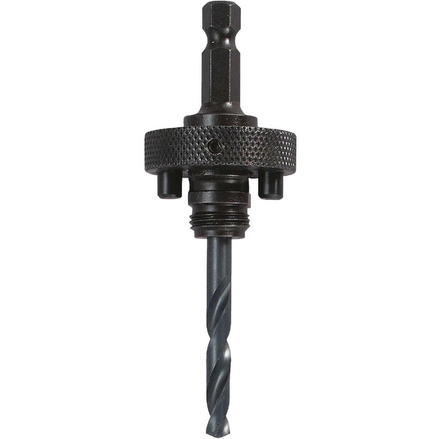 Lenox 3/8 In. Hex Shank Hole Saw Mandrel with 3-1/4 In. Pilot Drill Bit Image 1