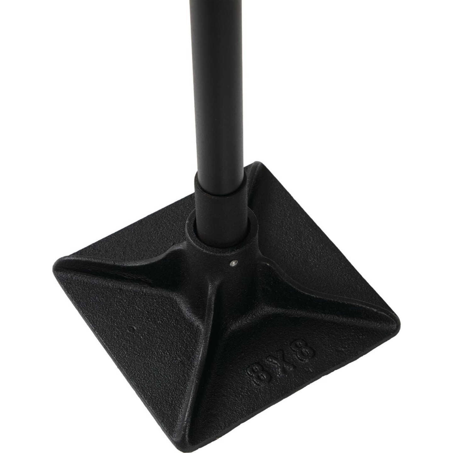 Do it Best 8 In. x 8 In. Tamper with 48 In. Steel Handle Image 2