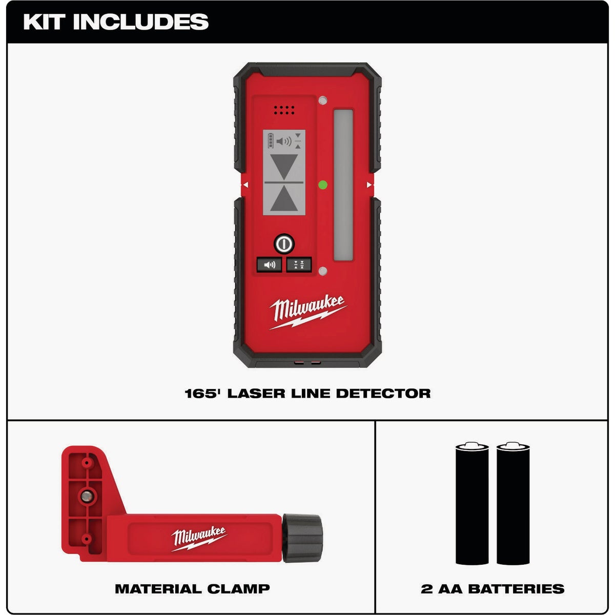 Milwaukee 165 Ft. Laser Line Detector Image 3