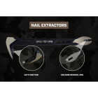 Spec Ops 10 In. High-Carbon Steel Nail Puller Cats Paw Pry Bar Image 3