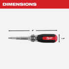 Milwaukee 13-In-1 Magnetic Multi-Bit Screwdriver Image 4