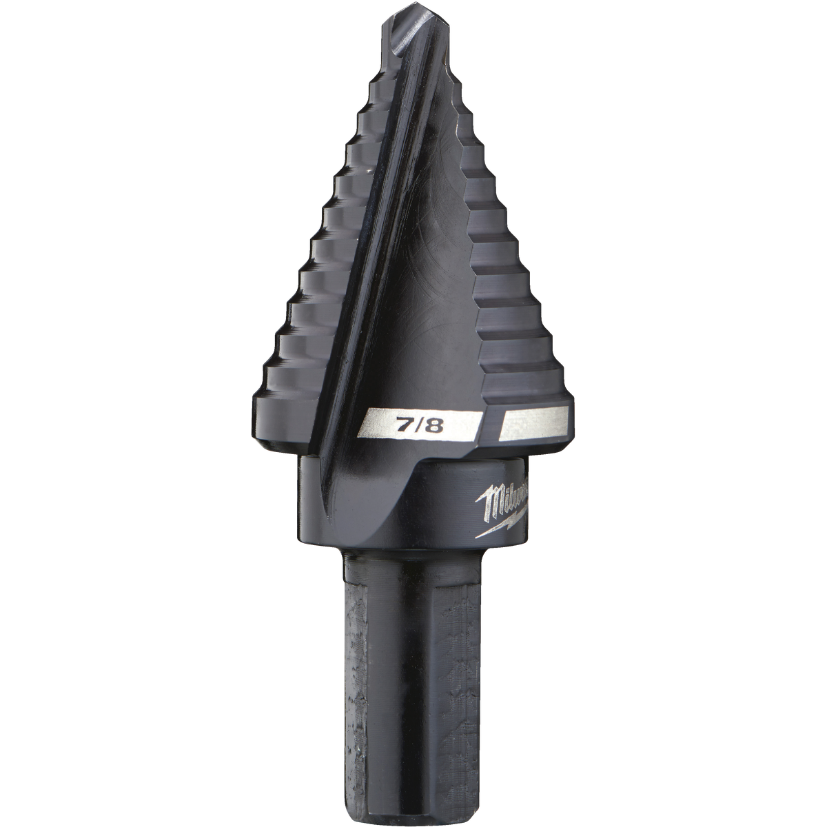 Milwaukee 7/8 In. Single Hole #7 Step Drill Bit, 1 Step Image 1