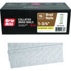 Grip-Rite 1-3/4 In. 18 ga Electrogalvanized Collated Brad Nail (5000-Count) Image 1