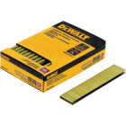 DEWALT 1/4 In. x 1 In. 18-Gauge Collated Crown Staples (2500 Ct.) Image 1