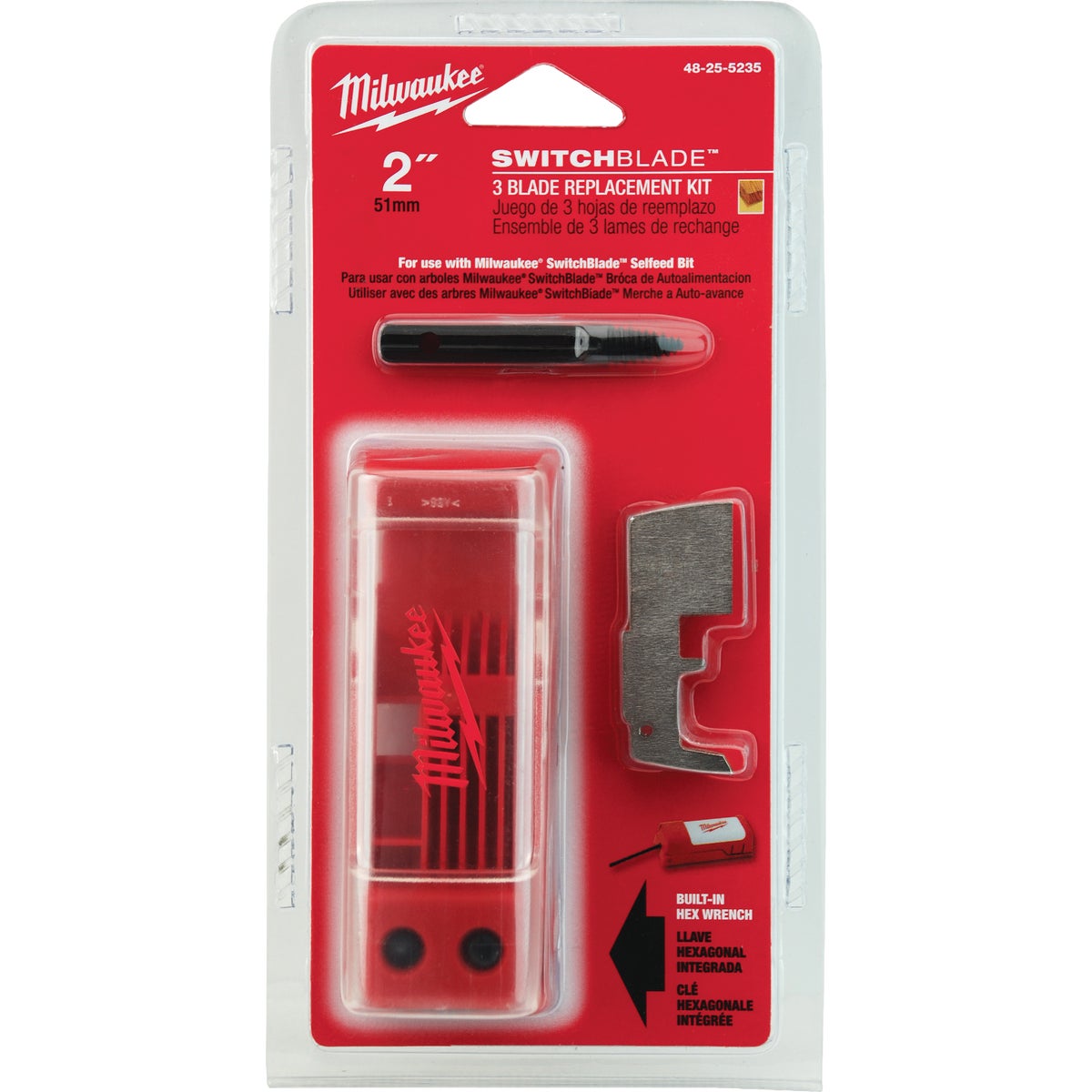 Milwaukee SWITCHBLADE 2 In. Selfeed Replacement Blade