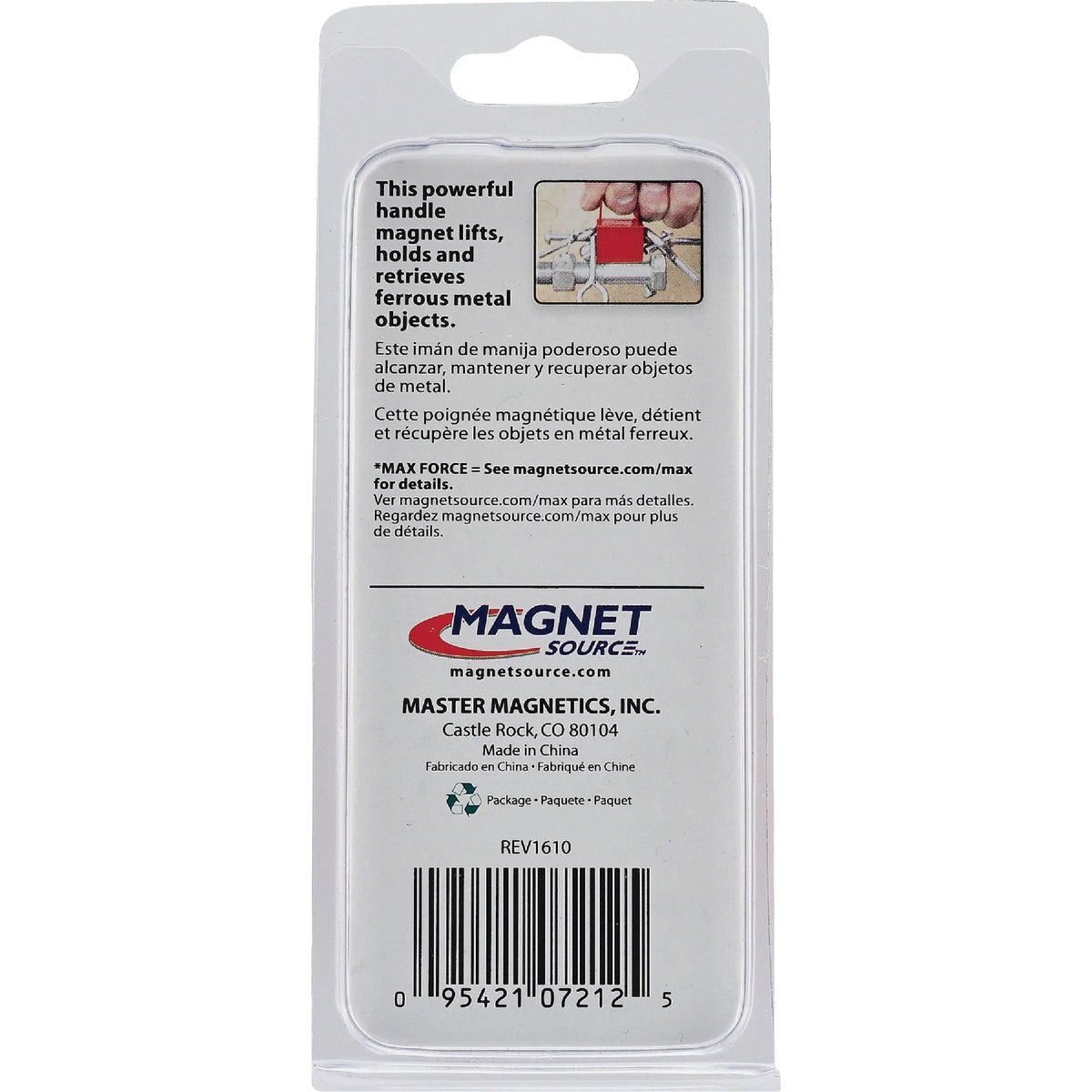 Master Magnetics 1-1/16 in. 3/4 in. 1 in. Handle Magnet Image 8