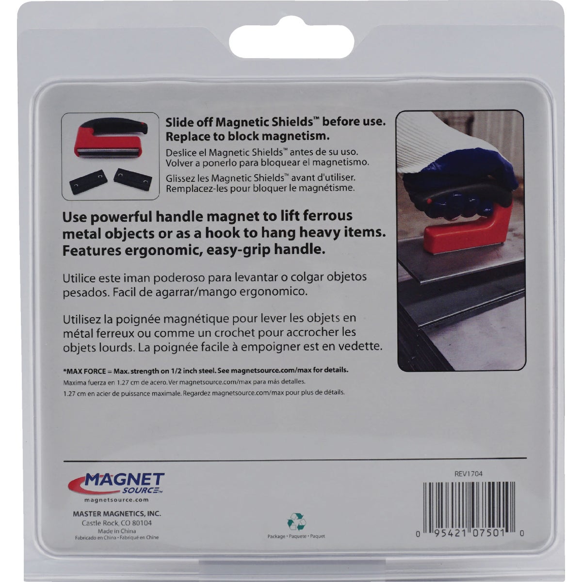 Master Magnetics 100 Lb. Ergonomic Handle Magnet Image 9
