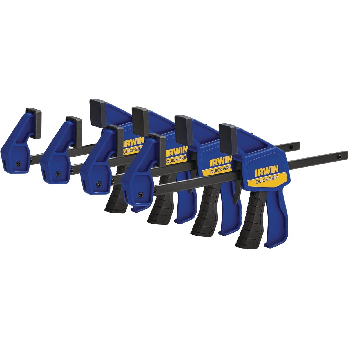 Irwin Quick-Grip 6 In. One-Handed Mini Bar Clamps (4-Pack) Image 3