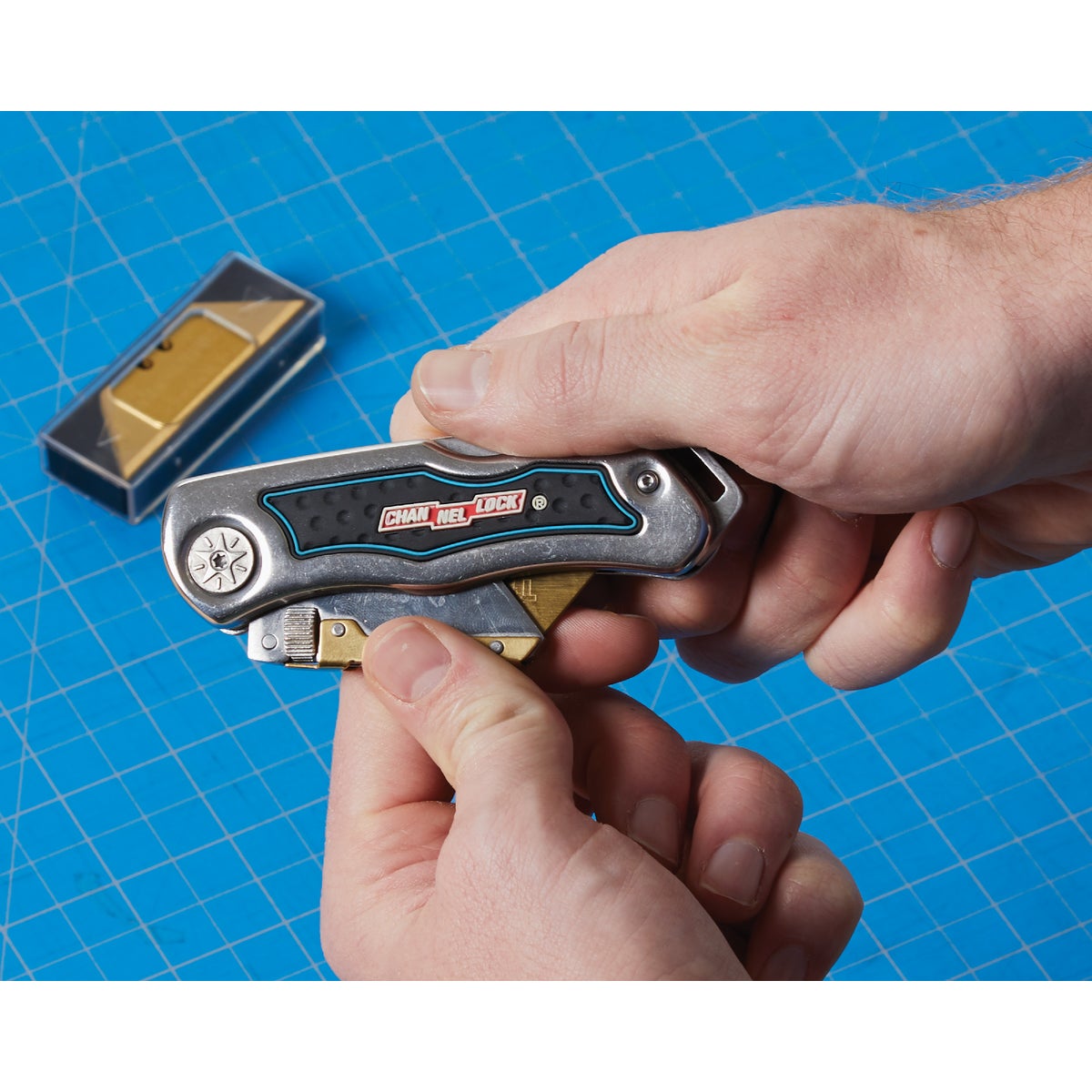Channellock Lockback Fixed Folding Utility Knife Image 10