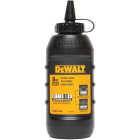 DEWALT 8 Oz. Black Chalk Line Chalk Image 1