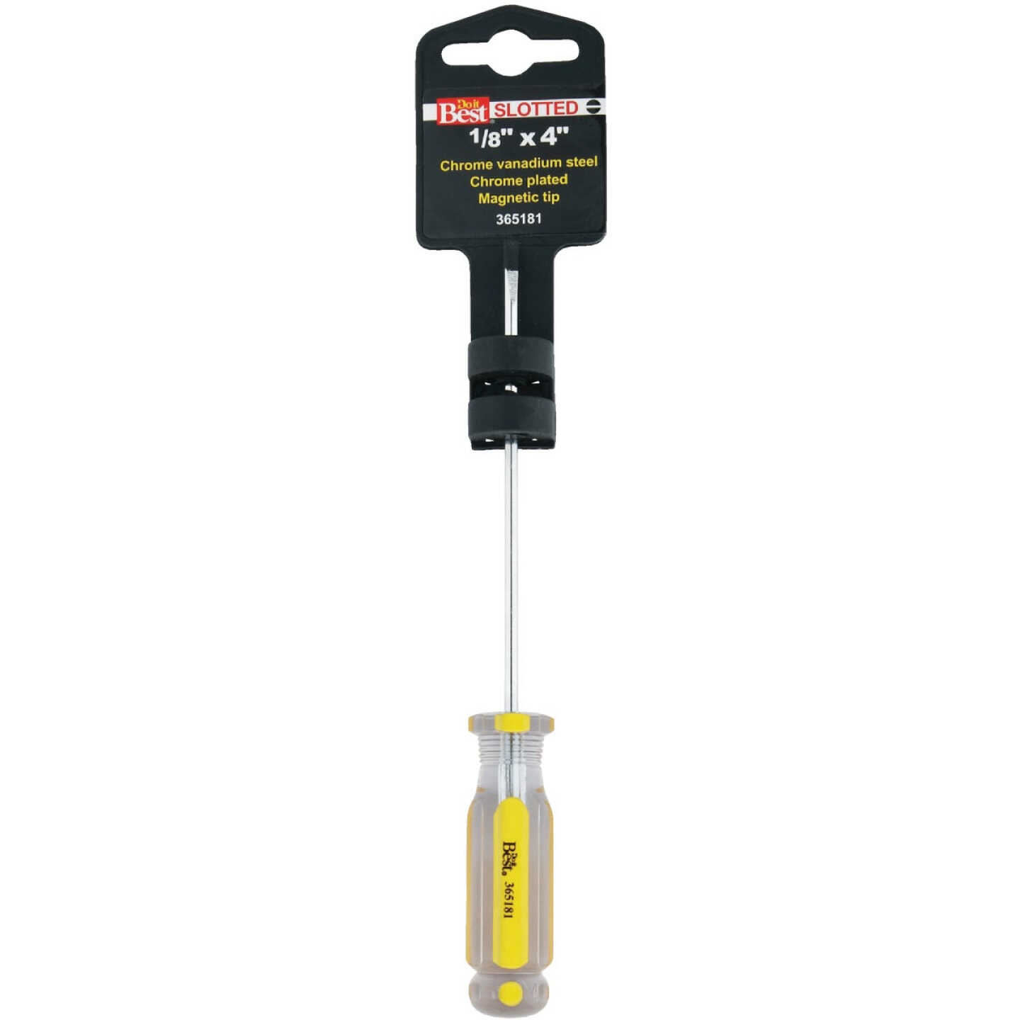 Do it Best 1/8 In.x 4 In. Slotted Screwdriver Image 2
