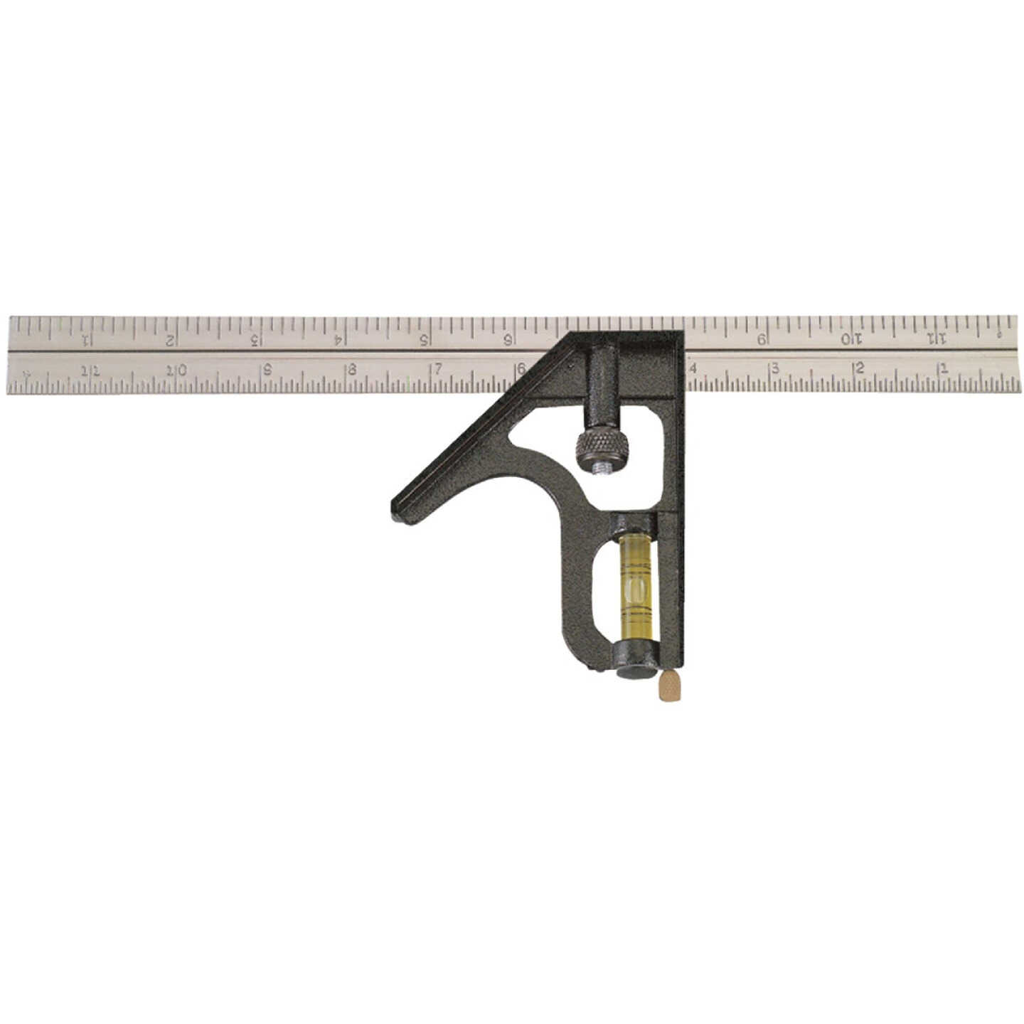 Johnson Level 12 In. English/Metric Professional Combination Square Image 1