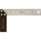 Johnson Level 8 In. L English Professional Bamboo Try Square Image 1